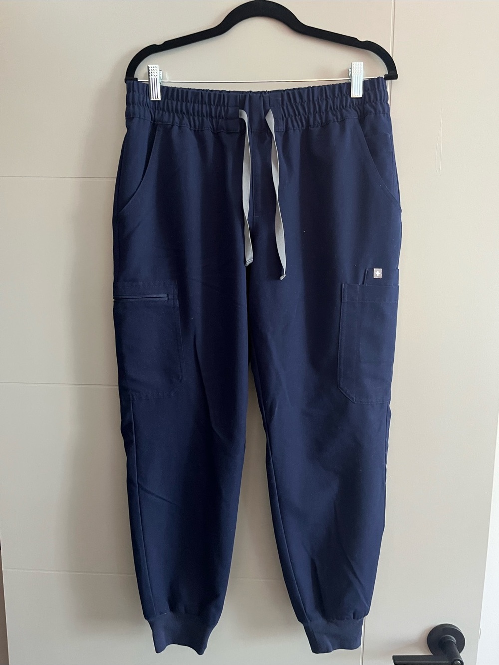 Figs • Navy Joggers with Drawstring Waist